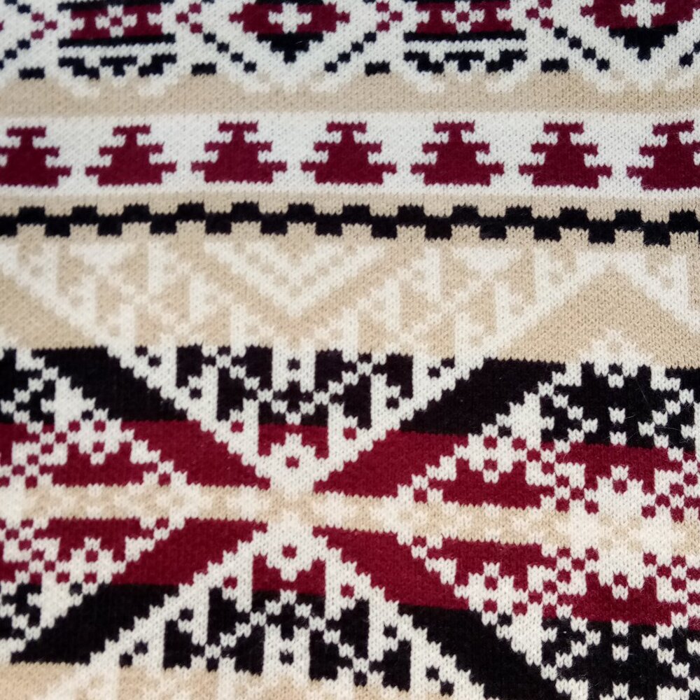 Lucky Brand Women's Jacquard Cardigan S - Picture 3 of 7